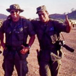 Honduras-1985 Me on the left and Gus Garcia